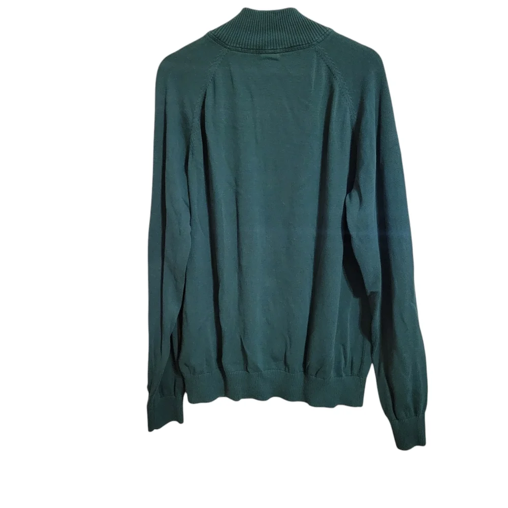 Timberland Green Zip Front Sweater